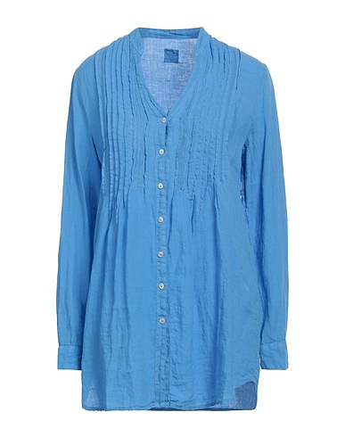 120% LINO Linen shirt Azure 100% Linen