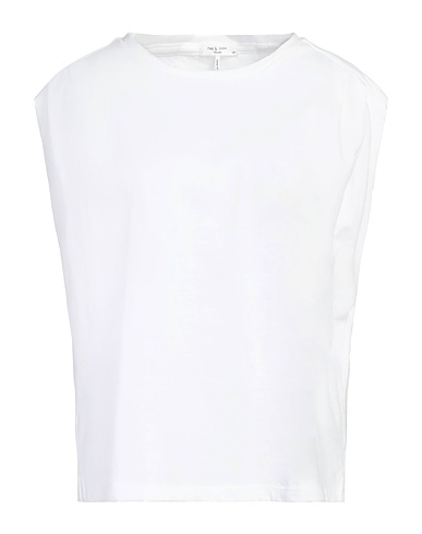 RAG & BONE Basic T-Shirt White 100% Cotton