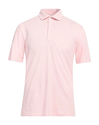 BRUNELLO CUCINELLI Poloshirt Hellrosa 100% Baumwolle
