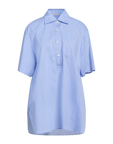 MASSIMO ALBA Top Light blue 100% Cotton