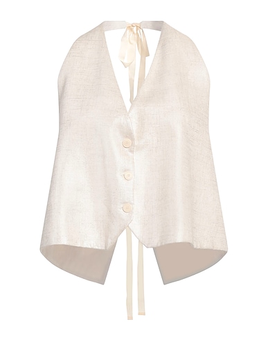 KARTIKA Top BEIGE 55% Linen, 45% Viscose