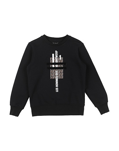 LES HOMMES Sweatshirt Black 100% Cotton