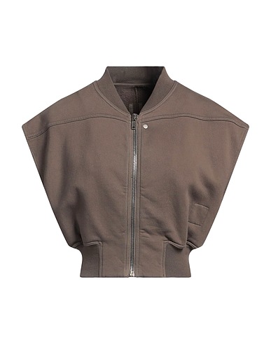 DRKSHDW by RICK OWENS Felpa Piombo 100% Cotone