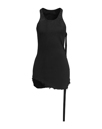 DRKSHDW by RICK OWENS Top Black 91% Cotton, 6% Elastomultiester, 3% Rubber