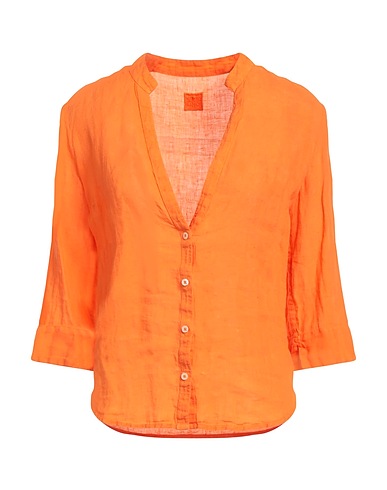 120% LINO Solid colour shirts & blouses 100% Linen