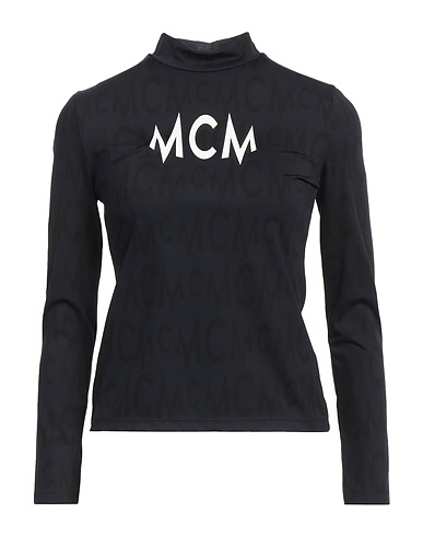 MCM T-Shirt Schwarz 77% Polyamid, 23% Elastan