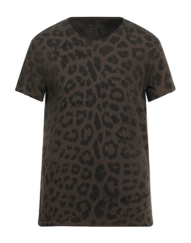 JOHN VARVATOS T-shirt Military green 100% Cotton