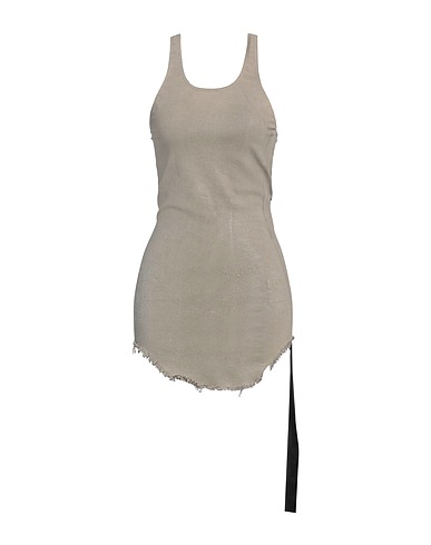 DRKSHDW by RICK OWENS Top Khaki 90% Cotton, 7% Polyester, 3% Rubber