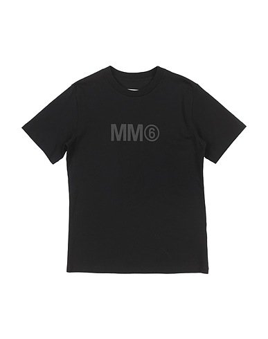 MM6 MAISON MARGIELA T-shirt Nero 100% Cotone