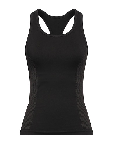 GOLDEN GOOSE Tank top Black 60% Polyamide, 35% Polypropylene, 5% Elastane