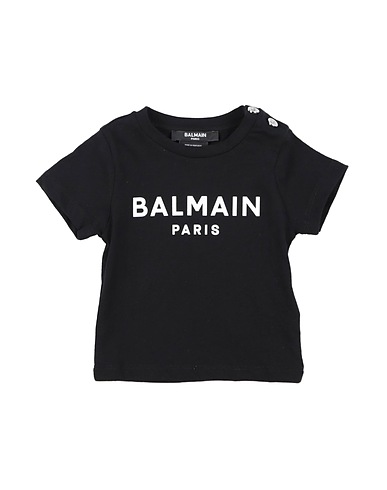 BALMAIN T-Shirt Schwarz 100% Baumwolle
