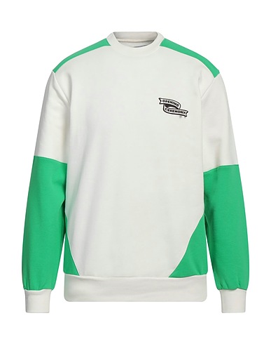 OPENING CEREMONY Sweatshirt Ivory 100% Cotton, Elastane, Polyester
