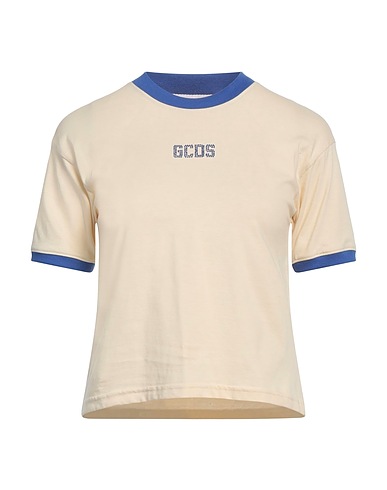 GCDS T-shirt Ivory 100% Cotton