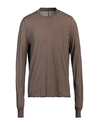 DRKSHDW by RICK OWENS T-shirt Khaki 100% Cotone
