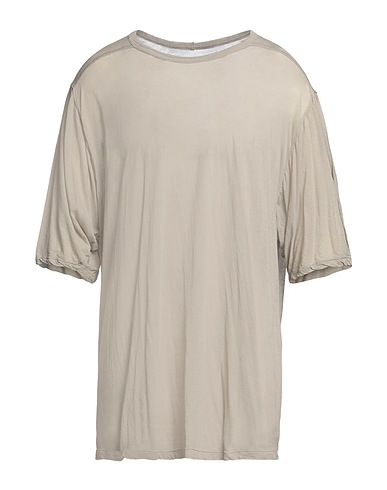 RICK OWENS Oversize-T-Shirt Light grey 100% Cotton