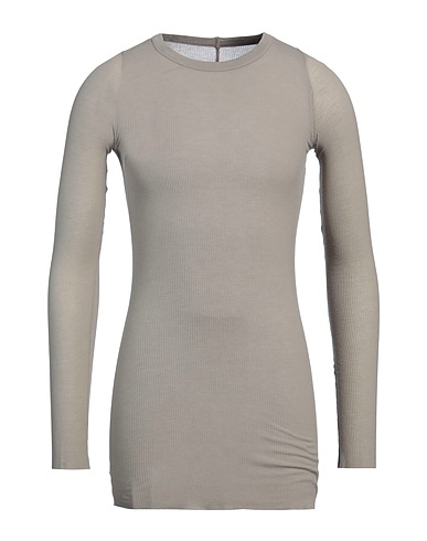 RICK OWENS T-shirt Grey 88% Viscose, 12% Silk