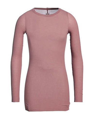 RICK OWENS T-shirt Antique rose 88% Viscose, 12% Silk
