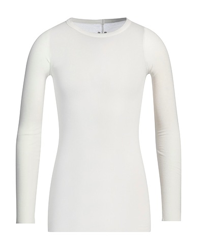RICK OWENS T-shirt White 88% Viscose, 12% Silk