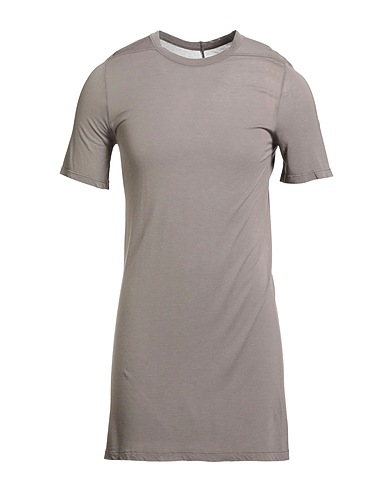 RICK OWENS T-shirt Khaki 88% Viscosa, 12% Seta