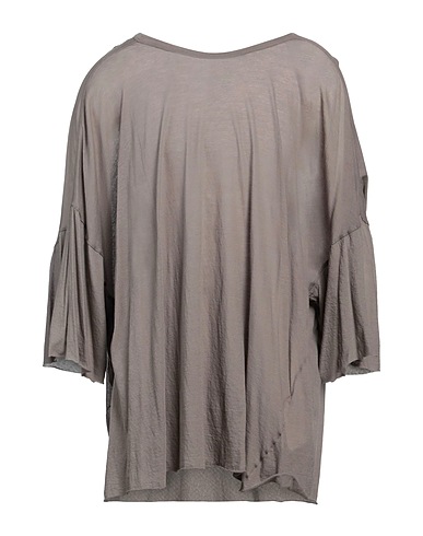 RICK OWENS Oversize-T-Shirt Lead 100% Cotton