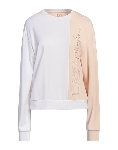 EA7 Sweatshirt White 62% Viscose, 33% Polyamide, 5% Elastane