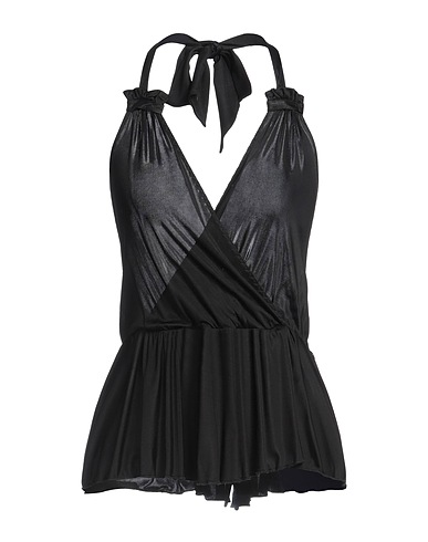 PINKO Top Black 100% Viscose