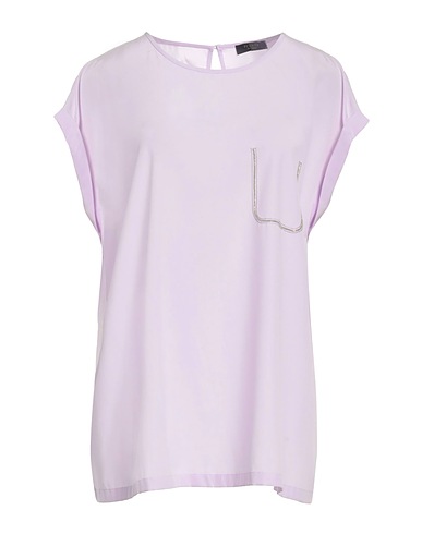 PESERICO Top Lilac 94% Silk, 6% Elastane