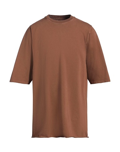 DRKSHDW by RICK OWENS ベーシックTシャツ ブラウン コットン 100%