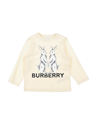 BURBERRY Camiseta AVORIO 100% Algodón orgánico