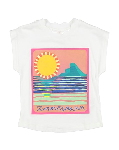 ZIMMERMANN T-shirt White 55% Linen, 45% Cotton