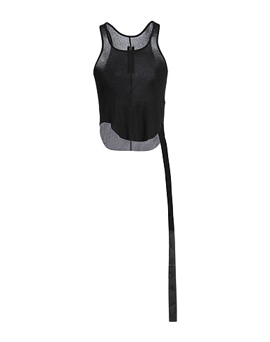 DRKSHDW by RICK OWENS Tank top Black 100% Cotton