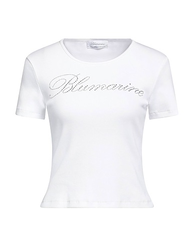 BLUMARINE T-shirt Bianco 95% Cotone, 5% Elastan