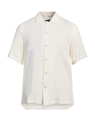 RAG & BONE Solid color shirt Ivory 100% Cotton