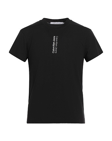 CALVIN KLEIN JEANS T-shirt Black 100% Cotton