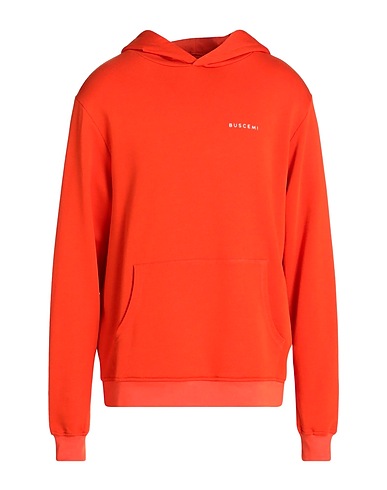BUSCEMI Hooded sweatshirt Orange 60% Cotton, 40% Polyester