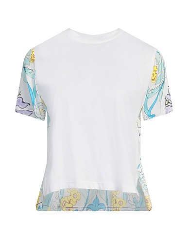 MAJE T-shirt White Viscose, Cotton