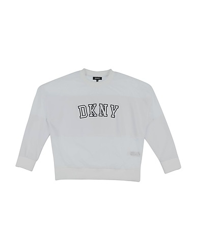 DKNY Sweatshirt White 62% Viscose, 33% Polyamide, 5% Elastane
