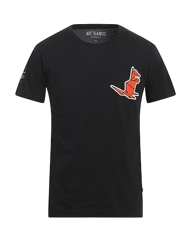 KO SAMUI T-shirt Black 100% Cotton