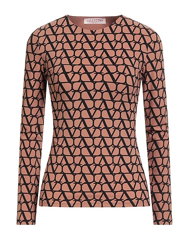 VALENTINO GARAVANI T-shirt Khaki 68% Polyamide, 32% Elastane