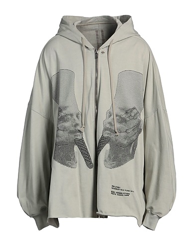 RICK OWENS スウェット ライトグレー コットン 100%