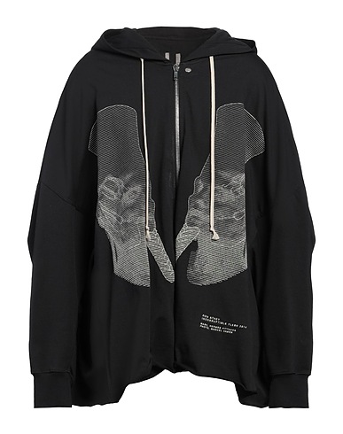 RICK OWENS スウェット ブラック コットン 100%