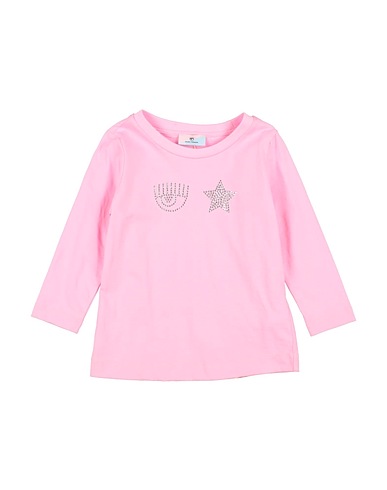 CHIARA FERRAGNI T-shirt Pink 100% Cotton