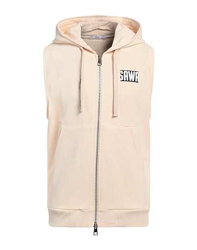 TAKESHY KUROSAWA Hooded track jacket  Beige 100% Cotton