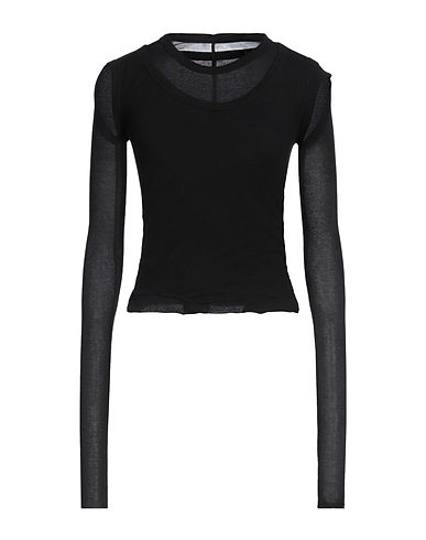 RICK OWENS T-shirt Black 100% Cotton