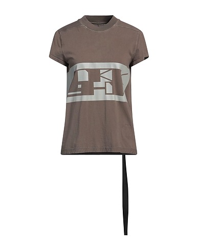 DRKSHDW by RICK OWENS T-shirt Khaki 100% Cotton