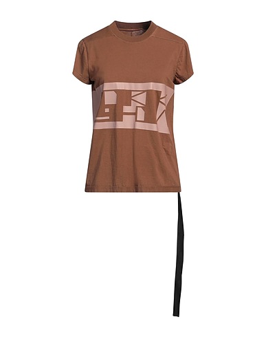DRKSHDW by RICK OWENS T-shirt Brown 100% Cotton