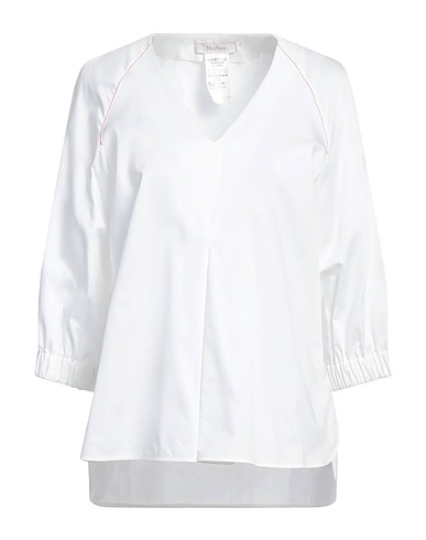MAX MARA Top Bianco 100% Cotone