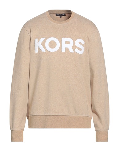 MICHAEL KORS MENS Φούτερ Καμηλό 75% Βαμβάκι, 25% Πολυεστέρας, Ελαστάνη