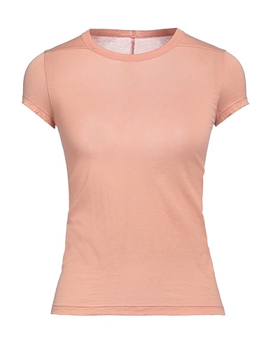 RICK OWENS T-shirt Rosa antico 100% Cotone