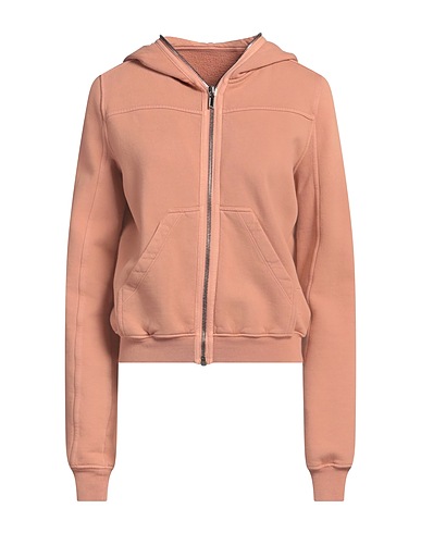 DRKSHDW by RICK OWENS Felpa Salmone 100% Cotone